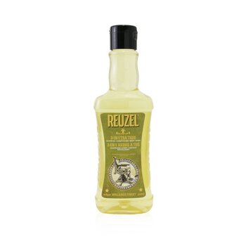 Reuzel Shampoo balsamo per il corpo 3 in 1 allalbero del tè