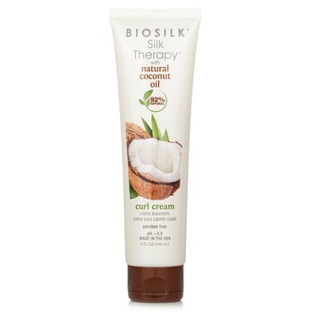 BioSilk Silk Therapy con Crema Ricci allOlio di Cocco