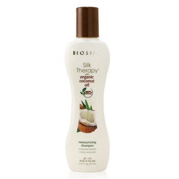 BioSilk Silk Therapy con Shampoo idratante allolio di cocco