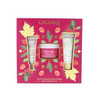 Vinosource Intense Hydration S.O.S Set: Moisturizing Cream 50ml+ S.O.S Thirst-Quenching Serum 10ml+ Moisturizing Mask 15ml