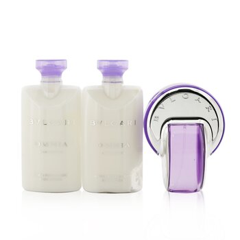 Omnia Amethyste Coffret: Eau De Toilette Spray 65ml/2.2oz + 2xBody Lotion 75ml/2.5oz + Pouch