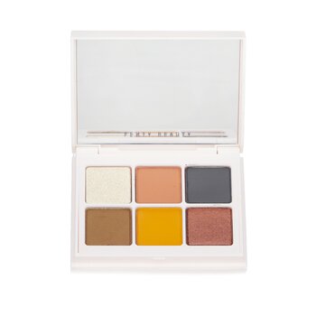 Snap Shadows Mix & Match Palette di ombretti (6 ombretti) - # 7 Cadet (toni della terra ispirati al mimetico)