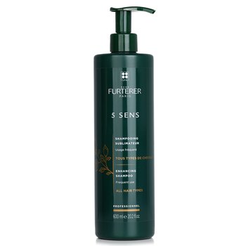 Rene Furterer 5 Sens Enhancing Shampoo - Uso frequente, tutti i tipi di capelli (prodotto da salone)