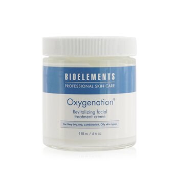 Bioelements Ossigenazione - Crema trattamento viso rivitalizzante (formato salone) - Per pelli molto secche, secche, miste e grasse