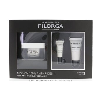 Time-Filler Mission 100% Set Antirughe: Time-Filler 50ml + Time-Filler Eyes 4ml + Time-Filler Night 15ml