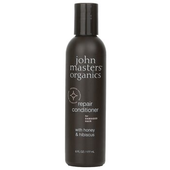 John Masters Organics Balsamo riparatore per capelli danneggiati con miele e ibisco