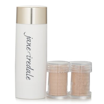 Jane Iredale Powder Me Pennello Ricaricabile (1x Pennello, 2x Ricariche) - Nudo