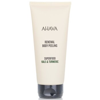 Ahava Peeling rigenerante corpo con cavolo e curcuma Superfood