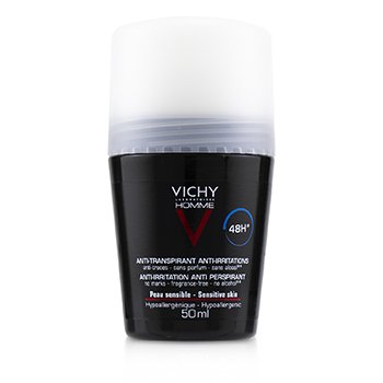 Vichy Homme 48H* Roll-on anti-irritazione e anti-traspirante (per pelli sensibili)