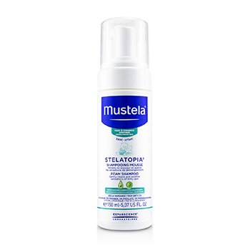 Mustela Stelatopia Foam Shampoo (pulisce delicatamente e lenisce le sensazioni di prurito della pelle)