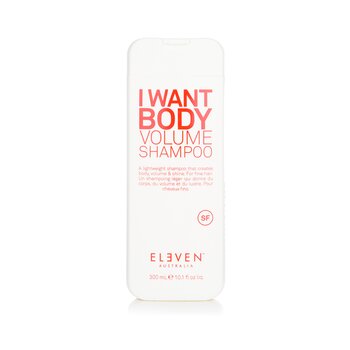 Voglio uno shampoo per il volume del corpo
