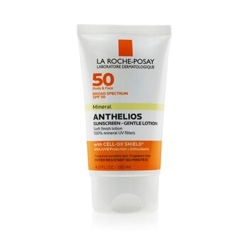 Anthelios 50 Crema solare minerale - Lozione delicata per viso e corpo SPF 50