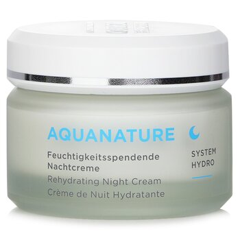 Annemarie Borlind Aquanature System Hydro Rehydrating Night Cream - Per pelli disidratate