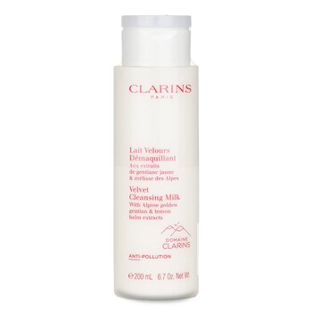 Clarins Latte Detergente Vellutato agli Estratti di Genziana Dorata Alpina e Melissa