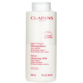 Clarins Latte Detergente Velluto agli Estratti di Genziana Dorata Alpina e Melissa