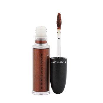 Retro Matte Liquid Lipcolour - # 127 Foiled (Rose Bronze) (Metallic)
