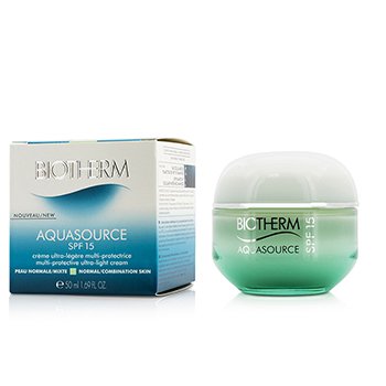 Aquasource Crema Multiprotettiva Ultraleggera SPF 15 - Per Pelli Normali / Miste