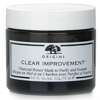 Clear Improvement Charcoal Miele Maschera per purificare e nutrire