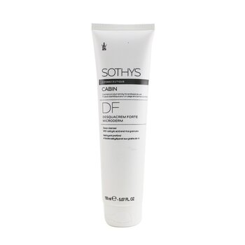 Sothys Cosmeceutique DF Desquacrem Forte Microderm Deep Cleanser - Con acido salicilico e granuli di riso (formato da salone)