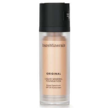 BareMinerals Original Liquid Mineral Foundation SPF 20 - # 02 Fair Ivory (per una pelle neutra molto chiara con una tonalità pesca)