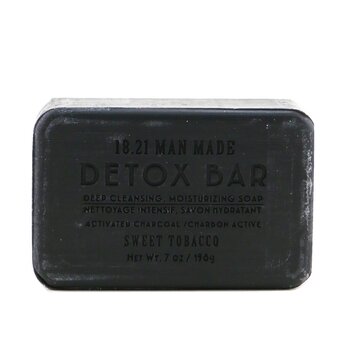Detox Bar - Sapone detergente e idratante in profondità - # Tabacco dolce