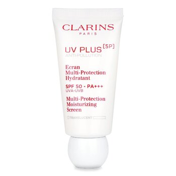 Clarins UV Plus [5P] Schermo Idratante Multi-Protezione Anti-inquinamento SPF 50 - Traslucido