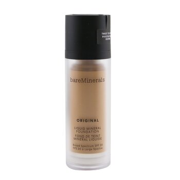 Original Liquid Mineral Foundation SPF 20 - # 19 Tan (For Tan Cool Skin With A Rosy Hue)
