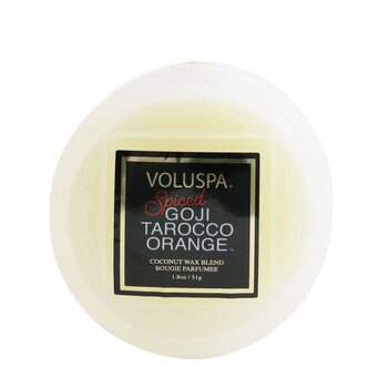 Voluspa Candela Macaron - Arancia Tarocco Goji speziata