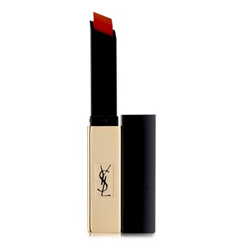 Yves Saint Laurent Rouge Pur Couture Il rossetto opaco in pelle sottile - # 33 Orange Desire