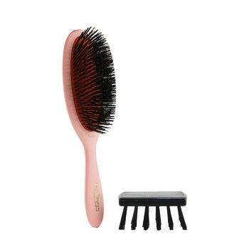 Boar Bristle - Large Extra Bistle Large Size Hair Bush B1 - # Pink (Generally Used For Fine Hair)