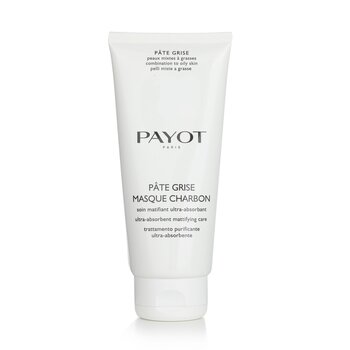 Payot Pate Grise Masque Charbon - Trattamento opacizzante ultra assorbente (formato salone)