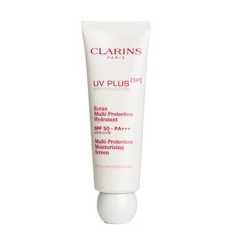 Clarins UV Plus [5P] Schermo Idratante Multi-Protezione Anti-inquinamento SPF 50 - Rosa