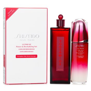 Ultimune Power & Revitalizing Set: Ultimune Power Infusing Concentrate 100ml + Eudermine Revitalizing Essence 200ml