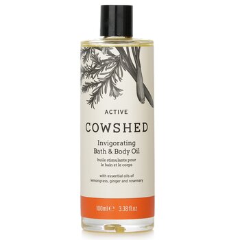 Cowshed Bagno tonificante attivo e olio per il corpo