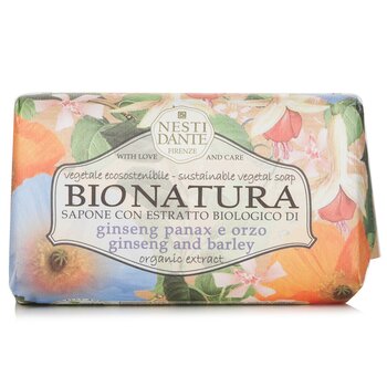 Bio Natura Sapone Vegetale Sostenibile - Ginseng & Orzo