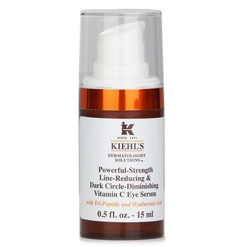 Kiehls Dermatologist Solutions Siero per occhi con vitamina C ad alta resistenza e riduce le occhiaie
