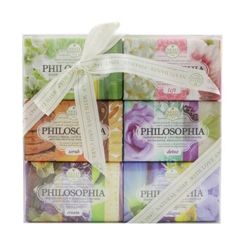 Philosophia The Collection Set Sapone: (Lift + Breeze + Detox + Scrub + Collagen + Cream)