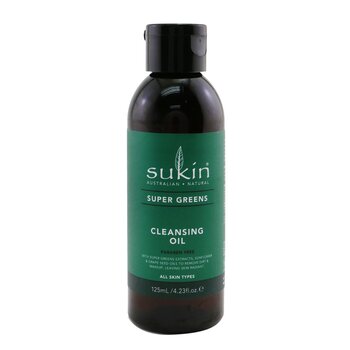 Sukin Olio detergente Super Greens (tutti i tipi di pelle)