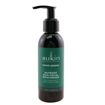 Sukin Crema idratante viso ricca di nutrienti Super Greens (tipi di pelle da normale a secca)