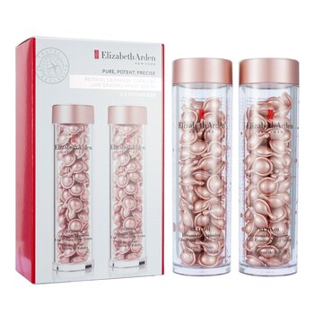 Elizabeth Arden Capsule di Retinolo Ceramide - Linea Siero Notte Cancellante Duo