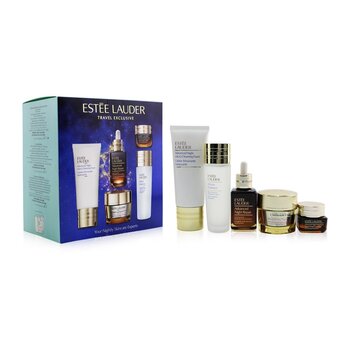 Estee Lauder I tuoi esperti di cura della pelle notturna: ANR 50ml+ Revitalizing Supreme+ Soft Cream 50ml+ Eye Supercharged 15ml+ Micro Cleans...