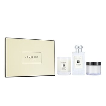 Jo Malone English Pear & Freesia Coffret: Colonia Spray 100ml + Crema Corpo 50ml + Candela Profumata 4.78cm/1.88inch (Altezza)