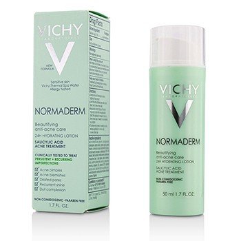 Normaderm Beautifying Anti-Acne Care - Lozione idratante 24 ore Trattamento per l'acne con acido salicilico