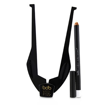 Billion Dollar Brows The Brow Buddy Kit - 1x Brow Buddy - Nero, 1x matita bianca
