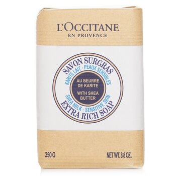 LOccitane Sapone extra ricco al burro di karitè - Latte di karitè (per pelli sensibili)