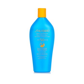 Shiseido Expert Sun Protector Face & Body Lotion SPF 50+ (protezione molto alta e molto resistente allacqua)