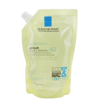 La Roche Posay Lipikar AP+ Olio Detergente Anti-Irritazioni Eco-Ricarica