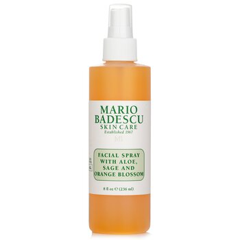 Mario Badescu Spray viso con aloe, salvia e fiori darancio