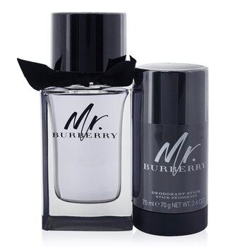 Cofanetto Mr. Burberry: Eau De Toilette Spray 100ml/3.3oz + Deodorante Stick 70g/2.4oz