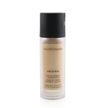 Original Liquid Mineral Foundation SPF 20 - # 09 Light Beige (For Light Cool Skin With A Pink Hue) (Exp. Date 06/2022)